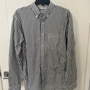 Uniqlo Striped Button Down Shirt